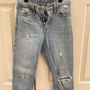 levi’s 501 wedgie fit